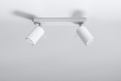 Plafon RING 2 Biały sufit sufitowa lampa spot punkt Plafon RING 2 Biały sufit sufitowa lampa spot punkt