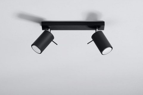 Plafon RING 2 Czarny sufit sufitowa lampa spot punkt Plafon RING 2 Czarny sufit sufitowa lampa spot punkt