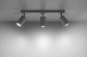 Plafon RING 3 Biały sufit sufitowa lampa spot punkt