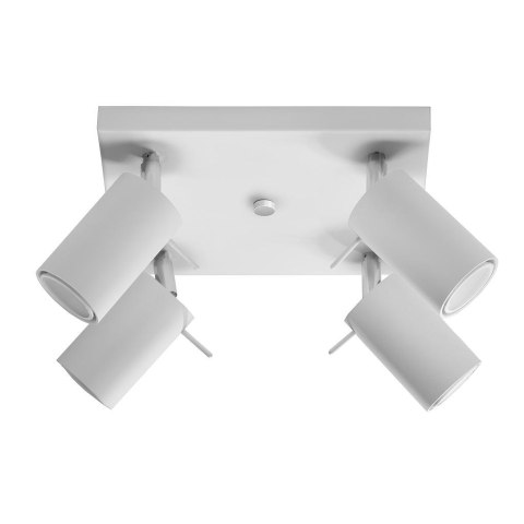 Plafon RING 4 Biały sufit sufitowa lampa spot punkt Plafon RING 4 Biały sufit sufitowa lampa spot punkt