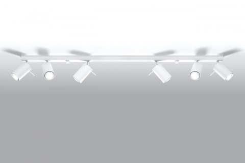 Plafon RING 6L Biały sufit sufitowa lampa spot punkt Plafon RING 6L Biały sufit sufitowa lampa spot punkt