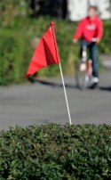 100cm widoczność dziecka rowerku maszt BHP flaga 100cm widoczność dziecka rowerku maszt BHP flaga