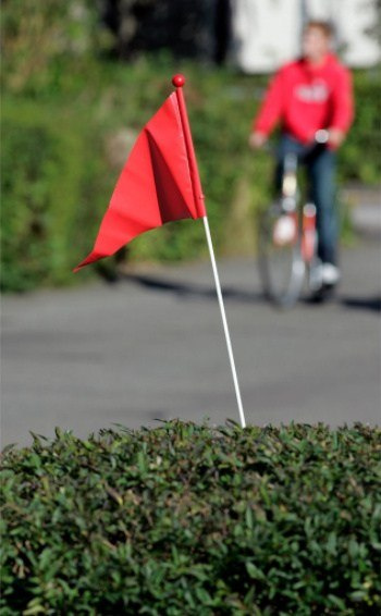 100cm widoczność dziecka rowerku maszt BHP flaga 100cm widoczność dziecka rowerku maszt BHP flaga