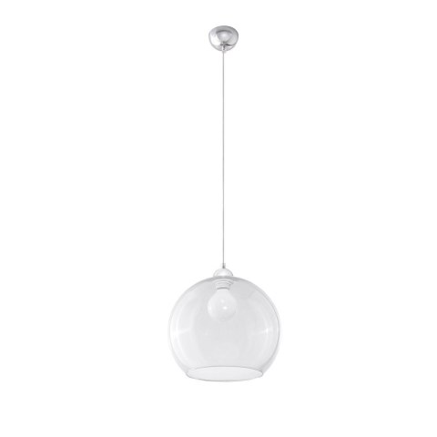 Lampa Wisząca BALL przezroczysta żyrandol kuchnia salon pokój Lampa Wisząca BALL przezroczysta żyrandol kuchnia salon pokój