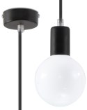 Lampa Wisząca EDISON Czarna żyrandol kuchnia salon pokój