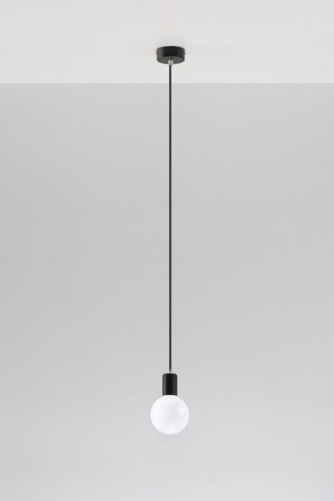 Lampa Wisząca EDISON Czarna żyrandol kuchnia salon pokój Lampa Wisząca EDISON Czarna żyrandol kuchnia salon pokój