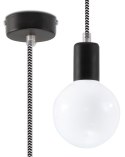 Lampa Wisząca EDISON Czarno-Biała żyrandol kuchnia salon pokój Lampa Wisząca EDISON Czarno-Biała żyrandol kuchnia salon pokój