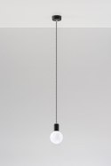 Lampa Wisząca EDISON Czarno-Biała żyrandol kuchnia salon pokój Lampa Wisząca EDISON Czarno-Biała żyrandol kuchnia salon pokój