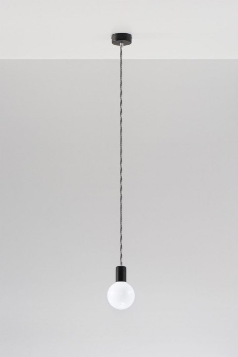 Lampa Wisząca EDISON Czarno-Biała żyrandol kuchnia salon pokój Lampa Wisząca EDISON Czarno-Biała żyrandol kuchnia salon pokój