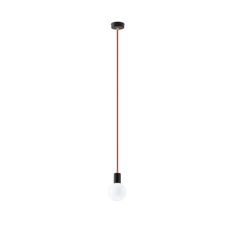 Lampa Wisząca EDISON Czerwona żyrandol kuchnia salon pokój Lampa Wisząca EDISON Czerwona żyrandol kuchnia salon pokój