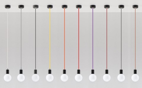Lampa Wisząca EDISON Fioletowa żyrandol kuchnia salon pokój Lampa Wisząca EDISON Fioletowa żyrandol kuchnia salon pokój
