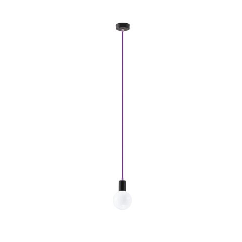 Lampa Wisząca EDISON Fioletowa żyrandol kuchnia salon pokój Lampa Wisząca EDISON Fioletowa żyrandol kuchnia salon pokój