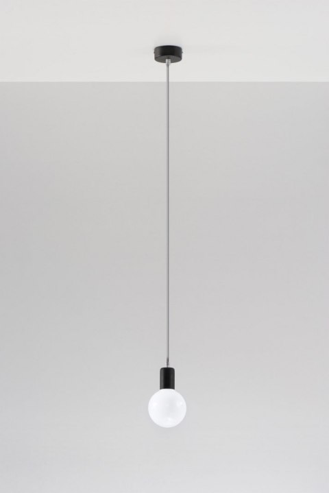 Lampa Wisząca EDISON Szara żyrandol kuchnia salon pokój Lampa Wisząca EDISON Szara żyrandol kuchnia salon pokój