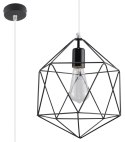 Lampa Wisząca Gaspare Czarna żyrandol kuchnia salon pokój