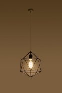 Lampa Wisząca Gaspare Czarna żyrandol kuchnia salon pokój