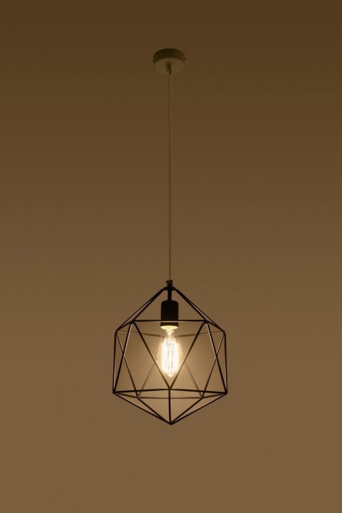 Lampa Wisząca Gaspare Czarna żyrandol kuchnia salon pokój Lampa Wisząca Gaspare Czarna żyrandol kuchnia salon pokój
