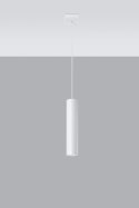 Lampa Wisząca LAGOS 1 Biały żyrandol kuchnia salon pokój