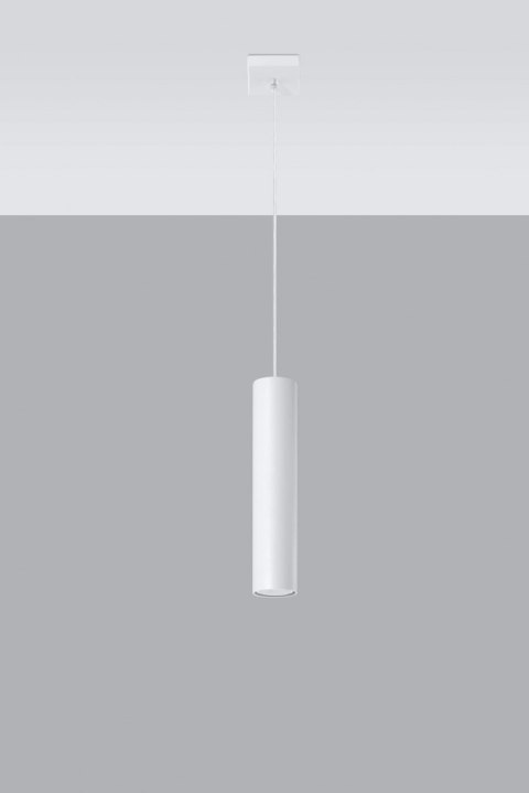 Lampa Wisząca LAGOS 1 Biały żyrandol kuchnia salon pokój Lampa Wisząca LAGOS 1 Biały żyrandol kuchnia salon pokój