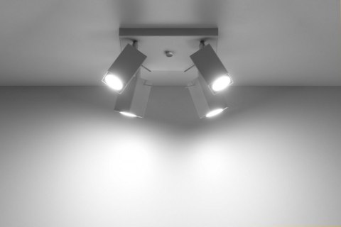 Plafon MERIDA 4 Biały sufit sufitowa lampa spot punkt Plafon MERIDA 4 Biały sufit sufitowa lampa spot punkt