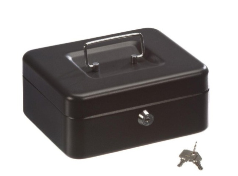 Kasetka metalowa pieniądze kluczyki 20 x 16 x 9 Kasetka metalowa pieniądze kluczyki 20 x 16 x 9