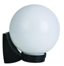 Lampa ścienna kinkiet Giovani IP44 kula Czarny Lampa ścienna kinkiet Giovani IP44 kula Czarny