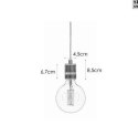 Lampa wisząca ETUI 1L 106619 Markslojd mosiądz żyrandol Lampa wisząca ETUI 1L 106619 Markslojd mosiądz żyrandol