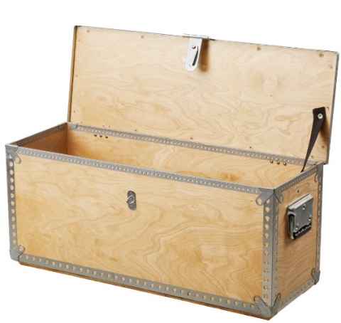Skrzynia okuciami MAG 74x25x30cm uchwyty 50L Skrzynia okuciami MAG 74x25x30cm uchwyty 50L