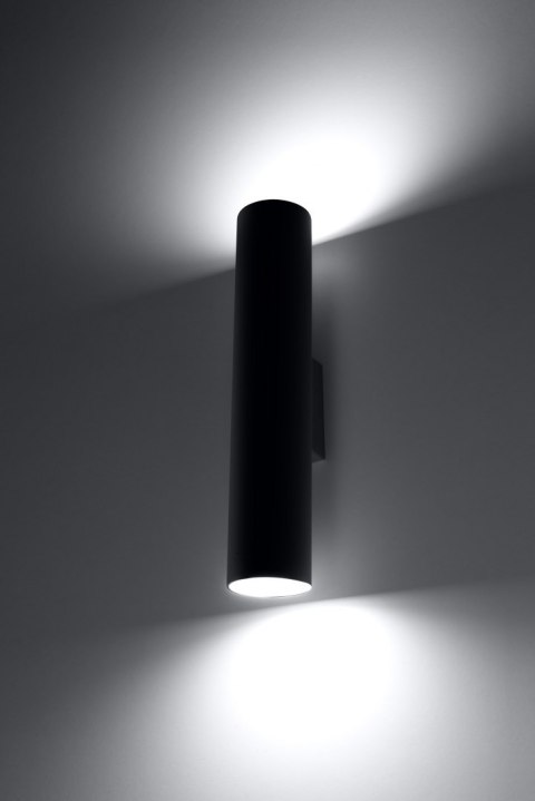Kinkiet LAGOS 2 Czarny lampa domowa nowoczesna kuchnia salon jadalnia Kinkiet LAGOS 2 Czarny lampa domowa nowoczesna kuchnia salon jadalnia