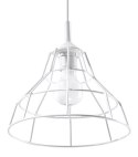 Lampa Wisząca ANATA Biała lampa domowa nowoczesna kuchnia salon jadalnia