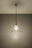 Lampa Wisząca ANATA Biała lampa domowa nowoczesna kuchnia salon jadalnia