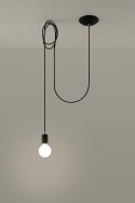 Lampa Wisząca EDISON 1 LONG Czarny lampa domowa nowoczesna kuchnia salon jadalnia
