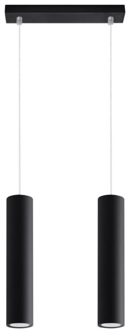Lampa Wisząca LAGOS 2 Czarny lampa domowa nowoczesna kuchnia salon jadalnia