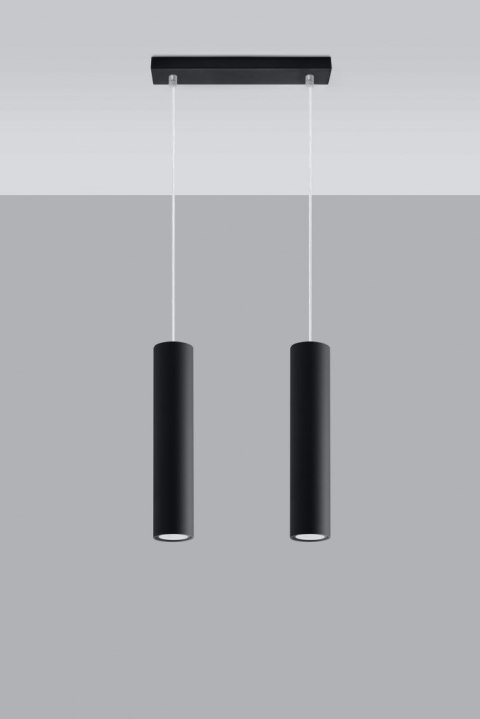 Lampa Wisząca LAGOS 2 Czarny lampa domowa nowoczesna kuchnia salon jadalnia Lampa Wisząca LAGOS 2 Czarny lampa domowa nowoczesna kuchnia salon jadalnia