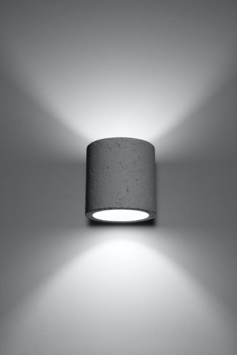 Kinkiet ORBIS Beton lampa domowa nowoczesna kuchnia salon jadalnia Kinkiet ORBIS Beton lampa domowa nowoczesna kuchnia salon jadalnia