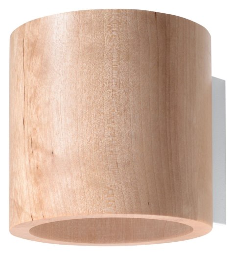 Kinkiet ORBIS Naturalne Drewno lampa domowa nowoczesna kuchnia salon jadalnia Kinkiet ORBIS Naturalne Drewno lampa domowa nowoczesna kuchnia salon jadalnia