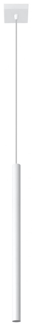 Lampa Wisząca PASTELO 1 Biała lampa domowa nowoczesna kuchnia salon jadalnia