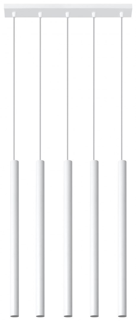 Lampa Wisząca PASTELO 5 Biała lampa domowa nowoczesna kuchnia salon jadalnia Lampa Wisząca PASTELO 5 Biała lampa domowa nowoczesna kuchnia salon jadalnia