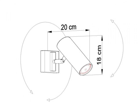Plafon DIREZIONE 1 Biały lampa domowa nowoczesna kuchnia salon jadalnia Plafon DIREZIONE 1 Biały lampa domowa nowoczesna kuchnia salon jadalnia