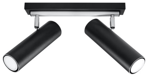 Plafon DIREZIONE 2 Czarny lampa domowa nowoczesna kuchnia salon jadalnia Plafon DIREZIONE 2 Czarny lampa domowa nowoczesna kuchnia salon jadalnia