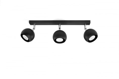 Plafon OCULARE 3 Czarny lampa domowa nowoczesna kuchnia salon jadalnia Plafon OCULARE 3 Czarny lampa domowa nowoczesna kuchnia salon jadalnia