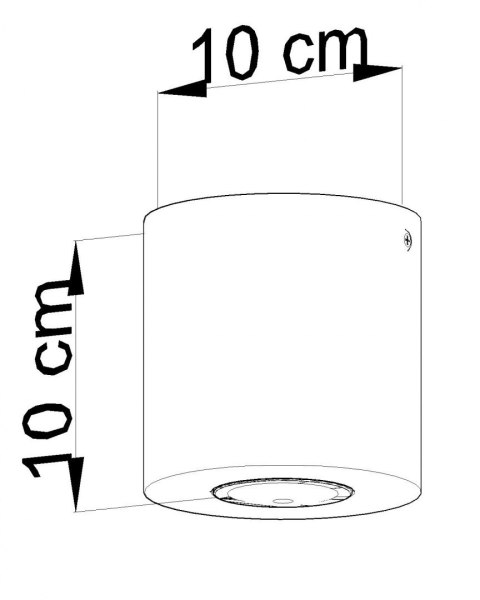 Plafon ORBIS Beton lampa domowa nowoczesna kuchnia salon jadalnia Plafon ORBIS Beton lampa domowa nowoczesna kuchnia salon jadalnia