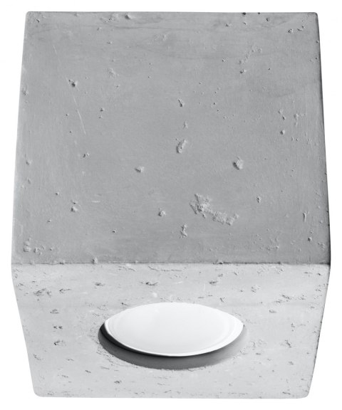 Plafon QUAD Beton lampa domowa nowoczesna kuchnia salon jadalnia Plafon QUAD Beton lampa domowa nowoczesna kuchnia salon jadalnia
