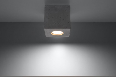 Plafon QUAD Beton lampa domowa nowoczesna kuchnia salon jadalnia Plafon QUAD Beton lampa domowa nowoczesna kuchnia salon jadalnia