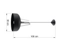Lampa Wisząca CASCO Czarna/Białe Drewno lampa domowa nowoczesna kuchnia salon jadalnia