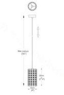 LAMPA żyrandol ZUMA LINE suffle P0266-01A LAMPA żyrandol ZUMA LINE suffle P0266-01A