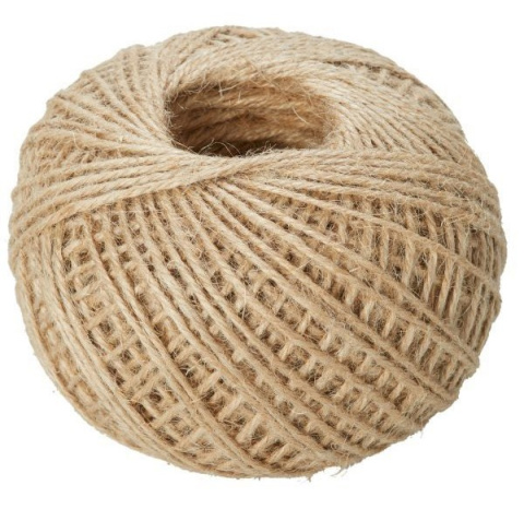 Sznurek jutowy 120 m średnica 1,2 mm linka sznur Sznurek jutowy 120 m średnica 1,2 mm linka sznur
