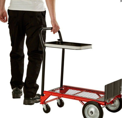 Wózek platformowy 50kg bagażowy wielofunkcyjny kurier handlowiec Wózek platformowy 50kg bagażowy wielofunkcyjny kurier handlowiec
