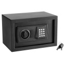 Sejf elektroniczny szyfr 8,5 l stal ścienny stalowy Sejf elektroniczny szyfr 8,5 l stal ścienny stalowy