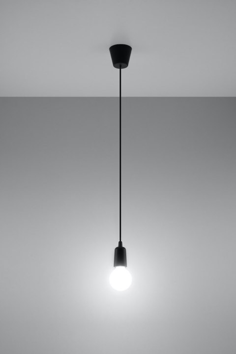 Lampa wisząca DIEGO 1 czarna Lampa wisząca DIEGO 1 czarna