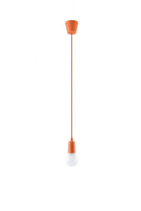 Lampa wisząca DIEGO 1 pomarańczowy Lampa wisząca DIEGO 1 pomarańczowy